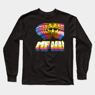 retro mf doom mask Long Sleeve T-Shirt